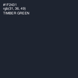 #1F2431 - Timber Green Color Image